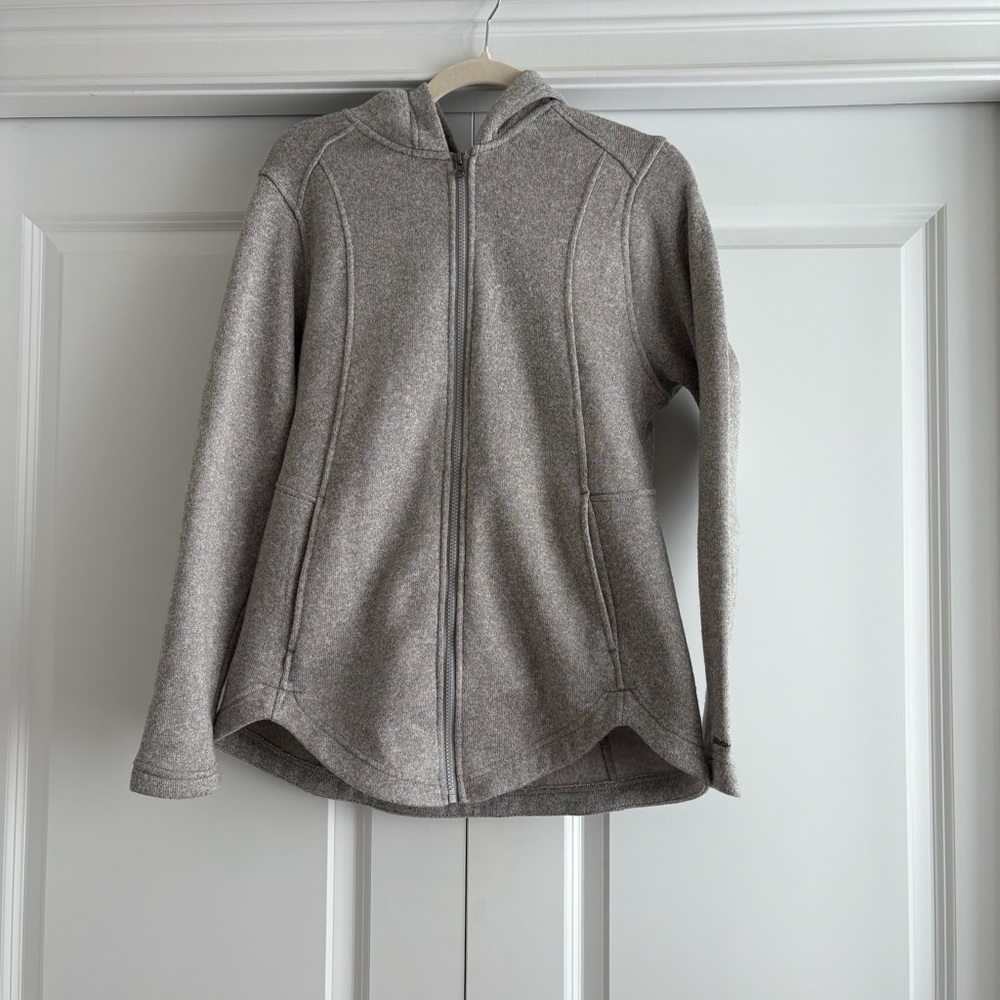 Eddie Bauer Women's Gray Fleece Jacket